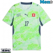 Switzerland Ruben Vargas #17 Replica Away Shirt World Cup 2026 Short Sleeve